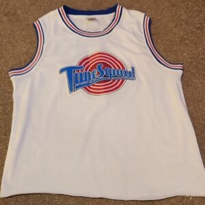 "Tune Squad Jordan Jersey" White and Blue